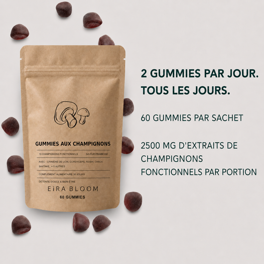 EIRA BLOOM - Gummies aux Champignons