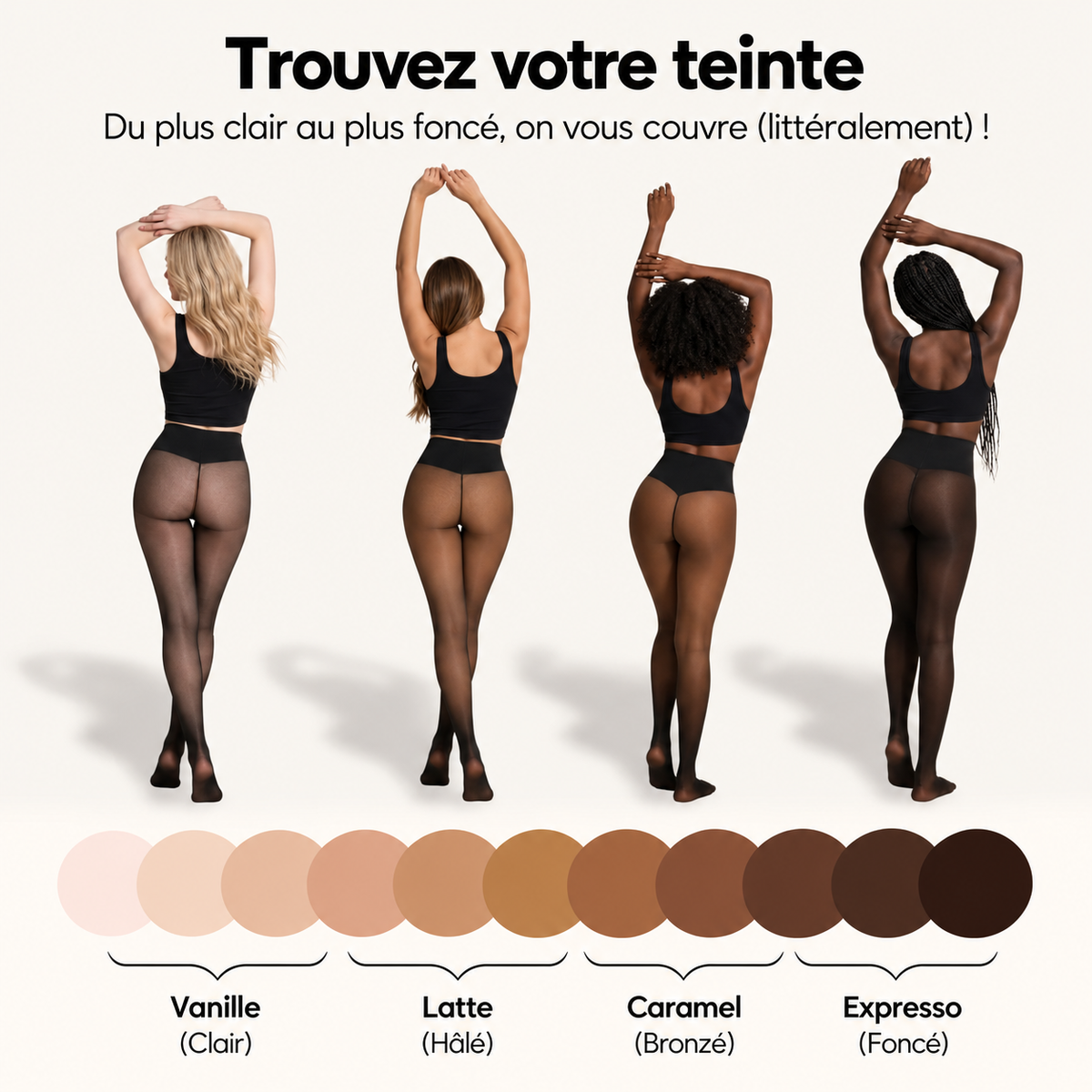 Le Joli Collant - Collant polaire effet transparent