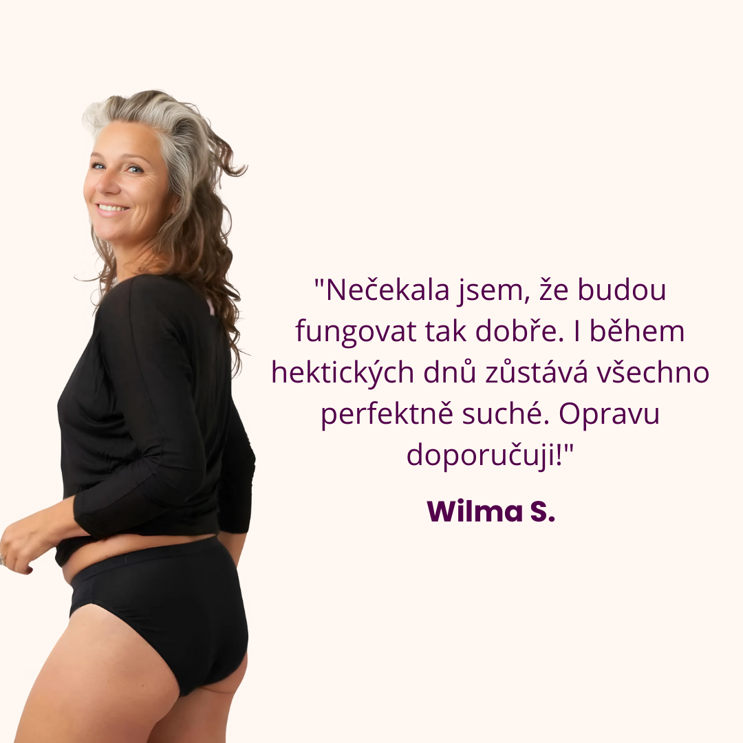 EIRA™ – Menstruační & Kontinenční Kalhotky Signature (balení 3 ks)