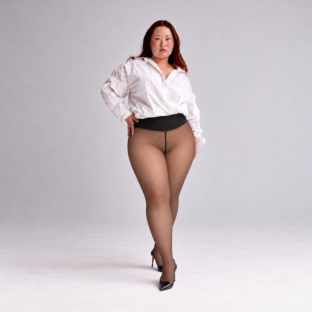 Le Joli Collant - Collant polaire effet transparent